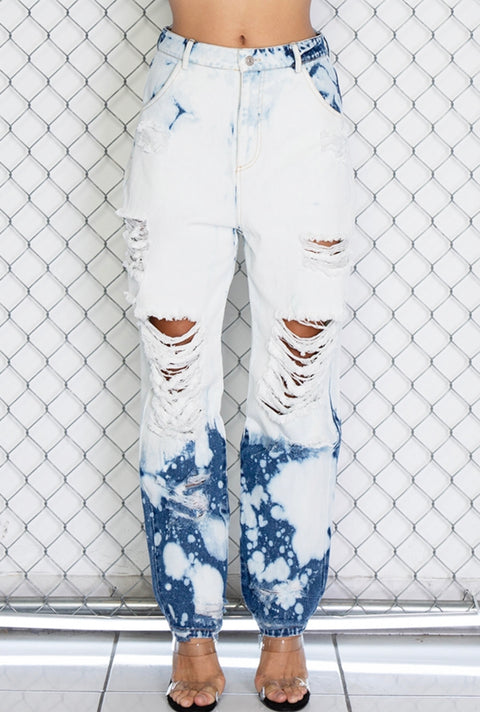 Acid Wash Jeans